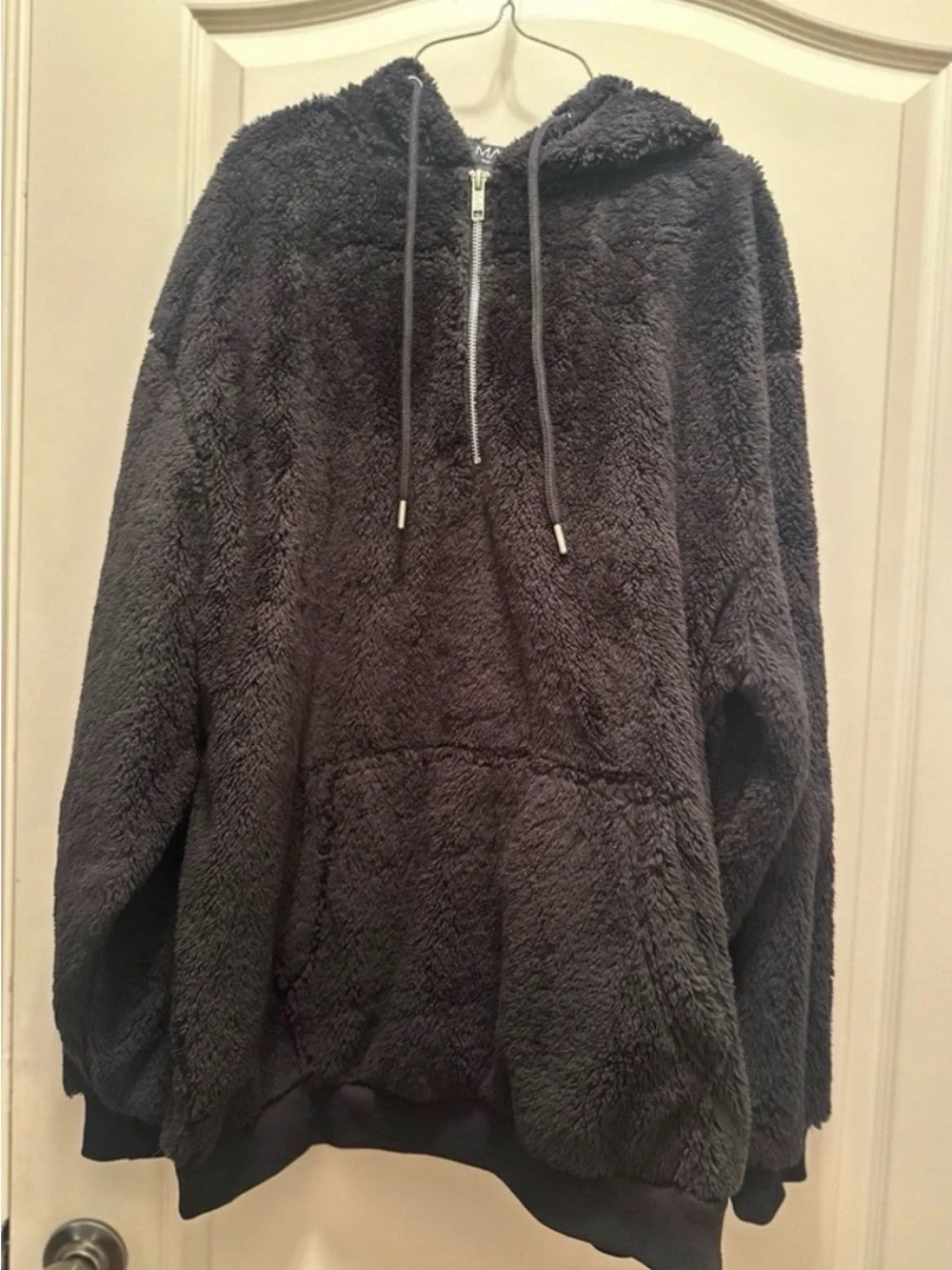 Boohooman plush black